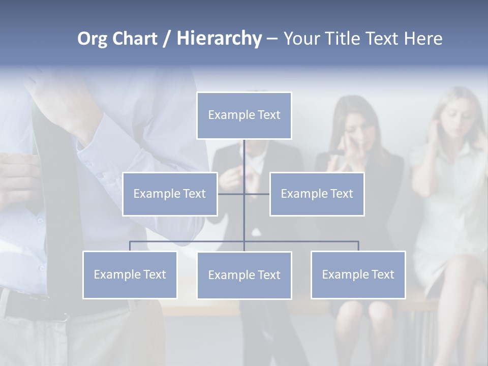 Professionals Preparing For Job Interview PowerPoint Template