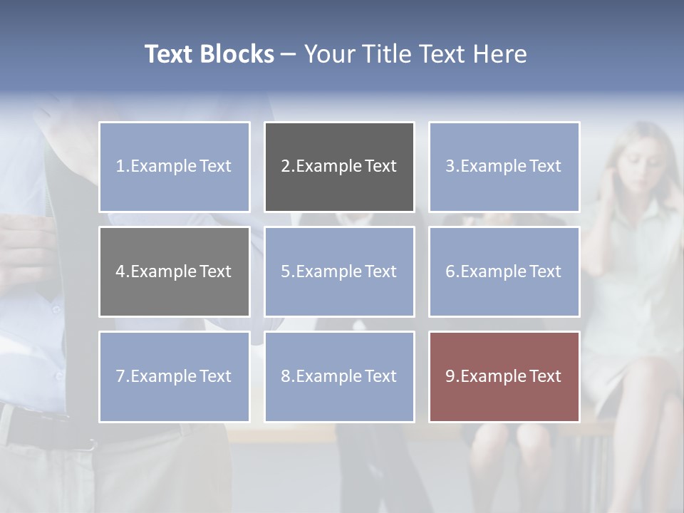 Professionals Preparing For Job Interview PowerPoint Template
