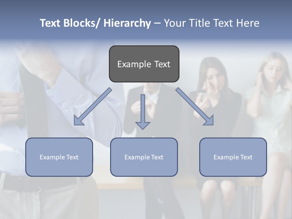 Professionals Preparing For Job Interview PowerPoint Template