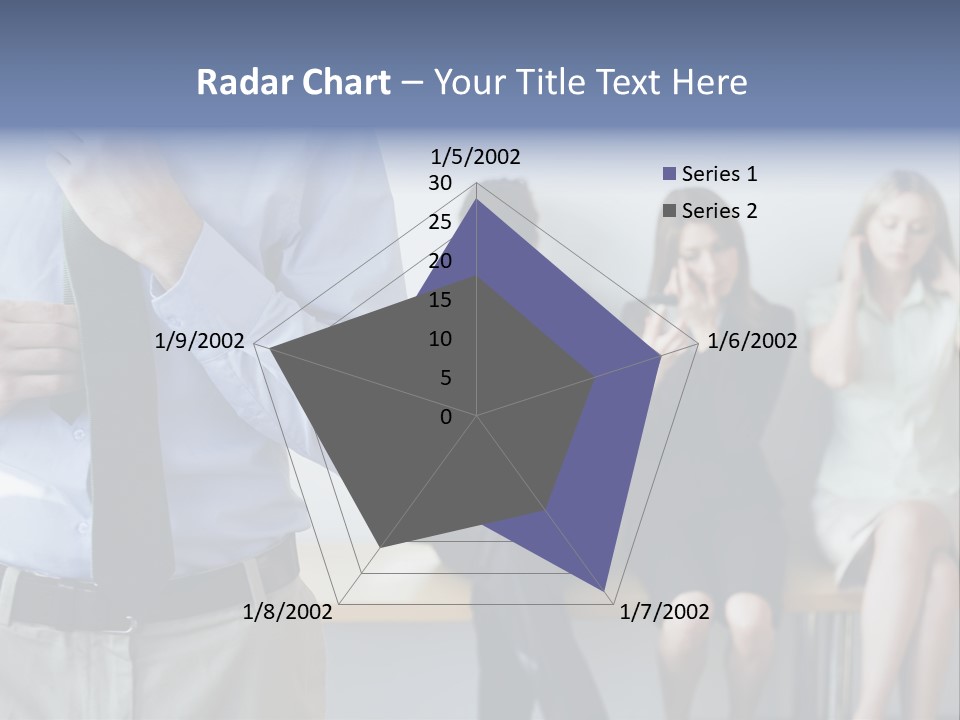 Professionals Preparing For Job Interview PowerPoint Template