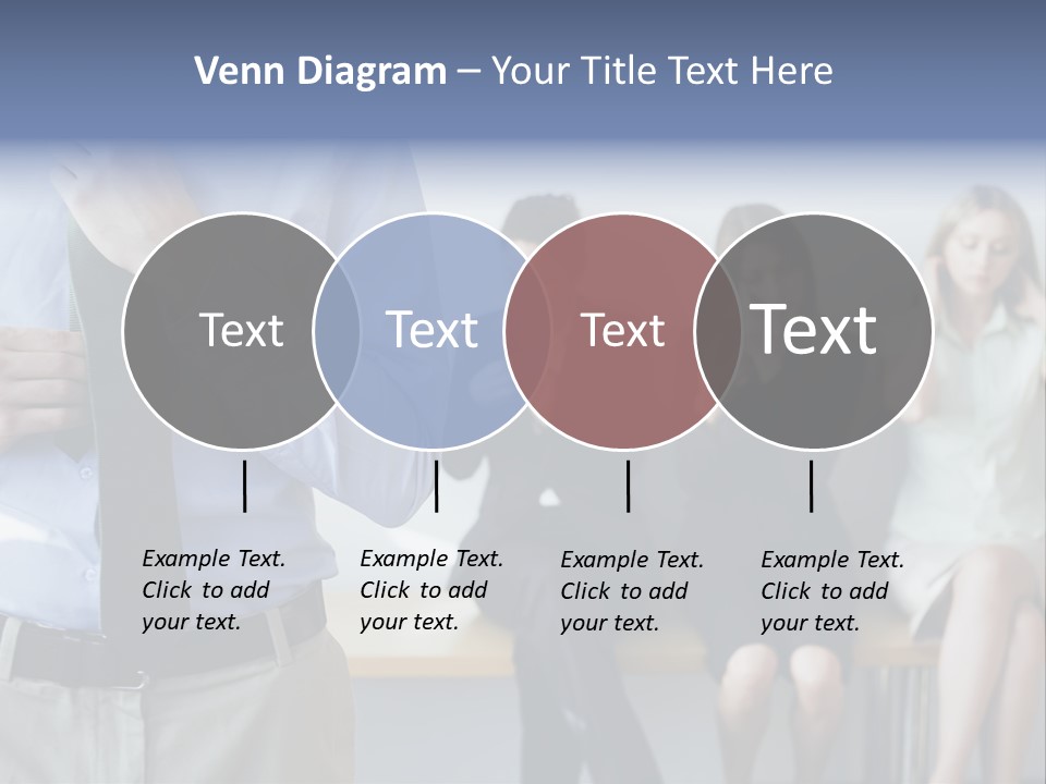 Professionals Preparing For Job Interview PowerPoint Template