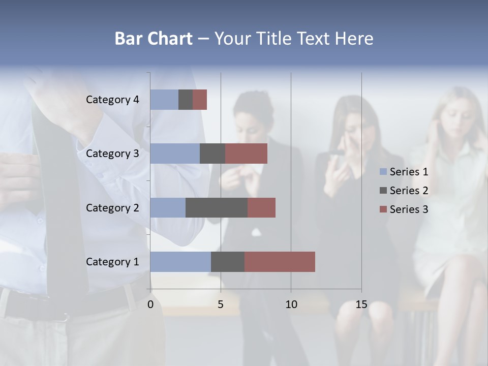 Professionals Preparing For Job Interview PowerPoint Template