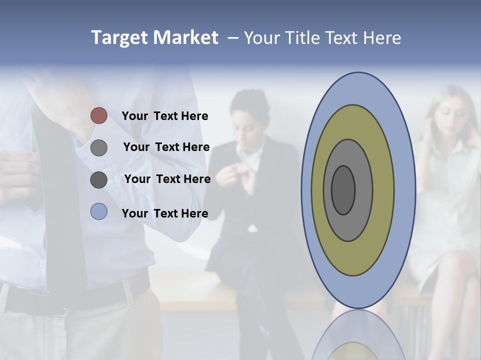Professionals Preparing For Job Interview PowerPoint Template