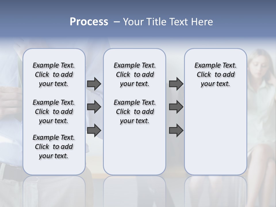 Professionals Preparing For Job Interview PowerPoint Template
