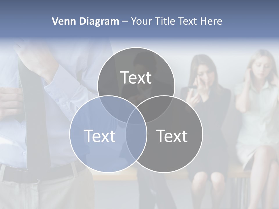 Professionals Preparing For Job Interview PowerPoint Template