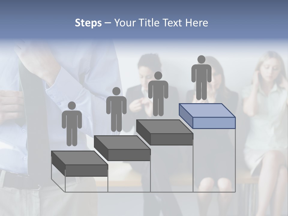 Professionals Preparing For Job Interview PowerPoint Template