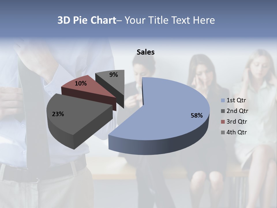 Professionals Preparing For Job Interview PowerPoint Template