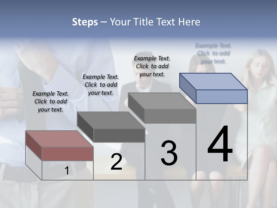 Professionals Preparing For Job Interview PowerPoint Template