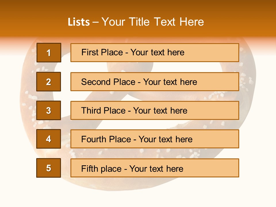 Bavarian Pretzel PowerPoint Template