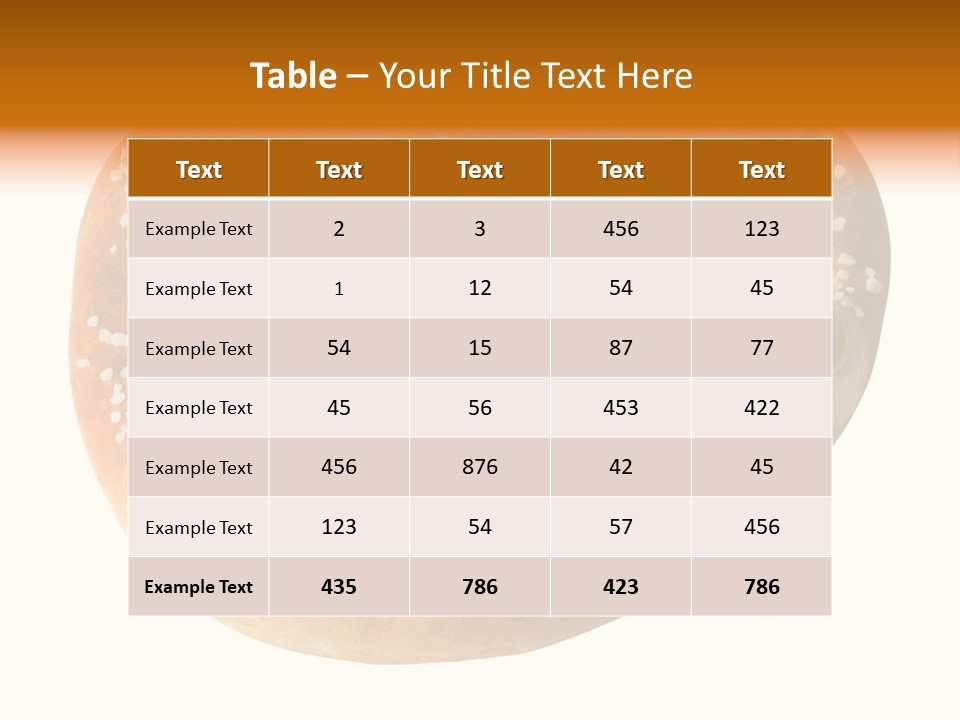 Bavarian Pretzel PowerPoint Template