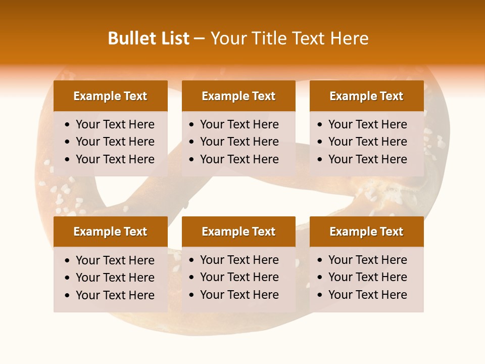 Bavarian Pretzel PowerPoint Template