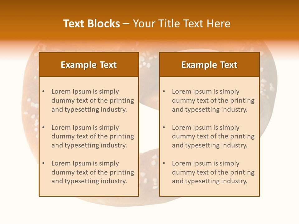 Bavarian Pretzel PowerPoint Template
