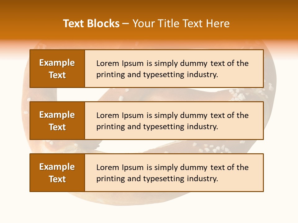 Bavarian Pretzel PowerPoint Template