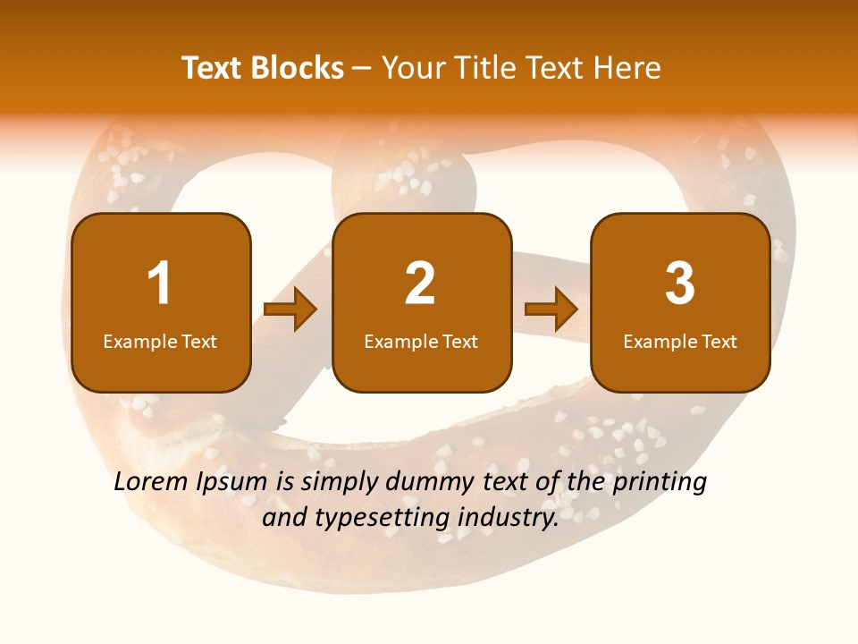 Bavarian Pretzel PowerPoint Template