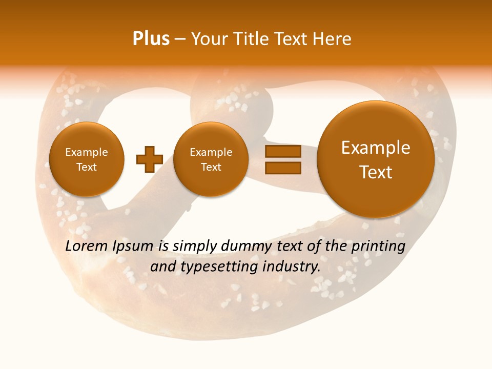 Bavarian Pretzel PowerPoint Template