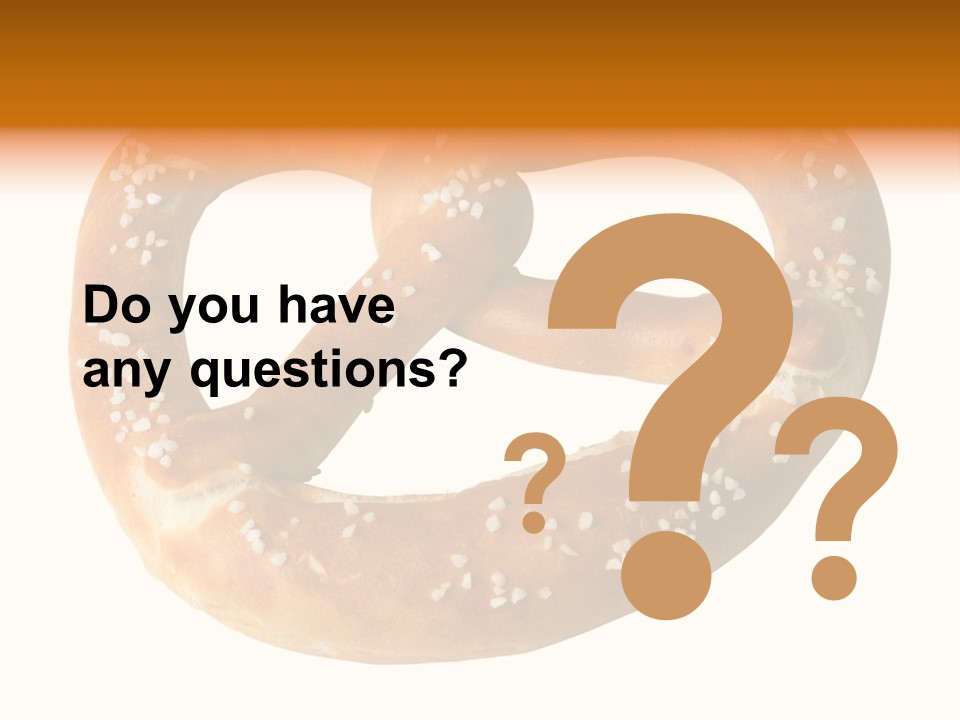 Bavarian Pretzel PowerPoint Template