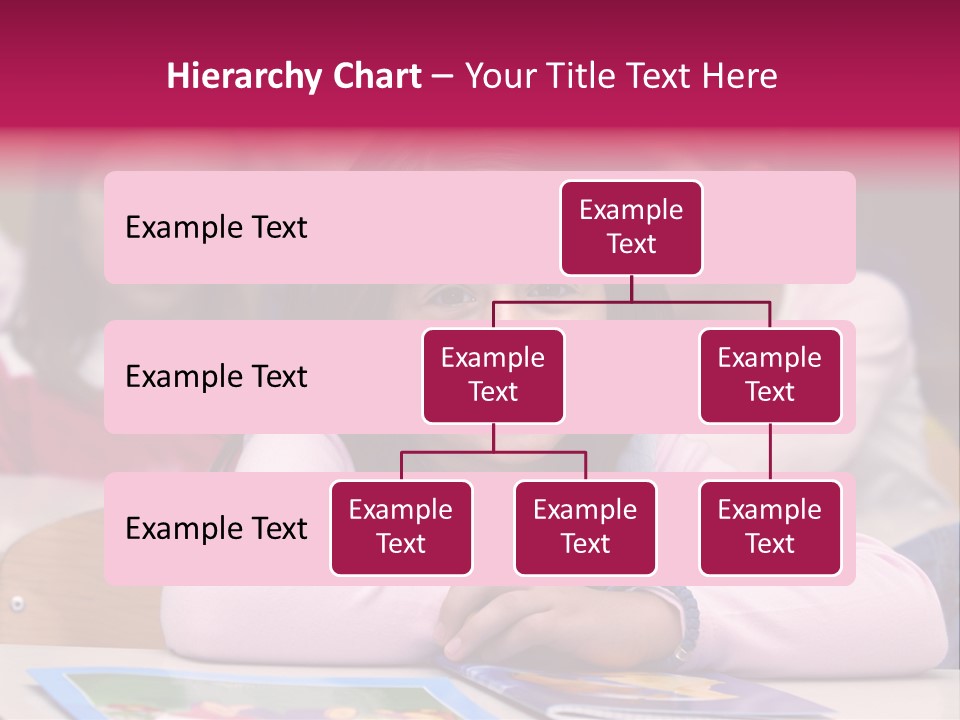 A Group Of Children Sitting At A Table In A Classroom PowerPoint Template