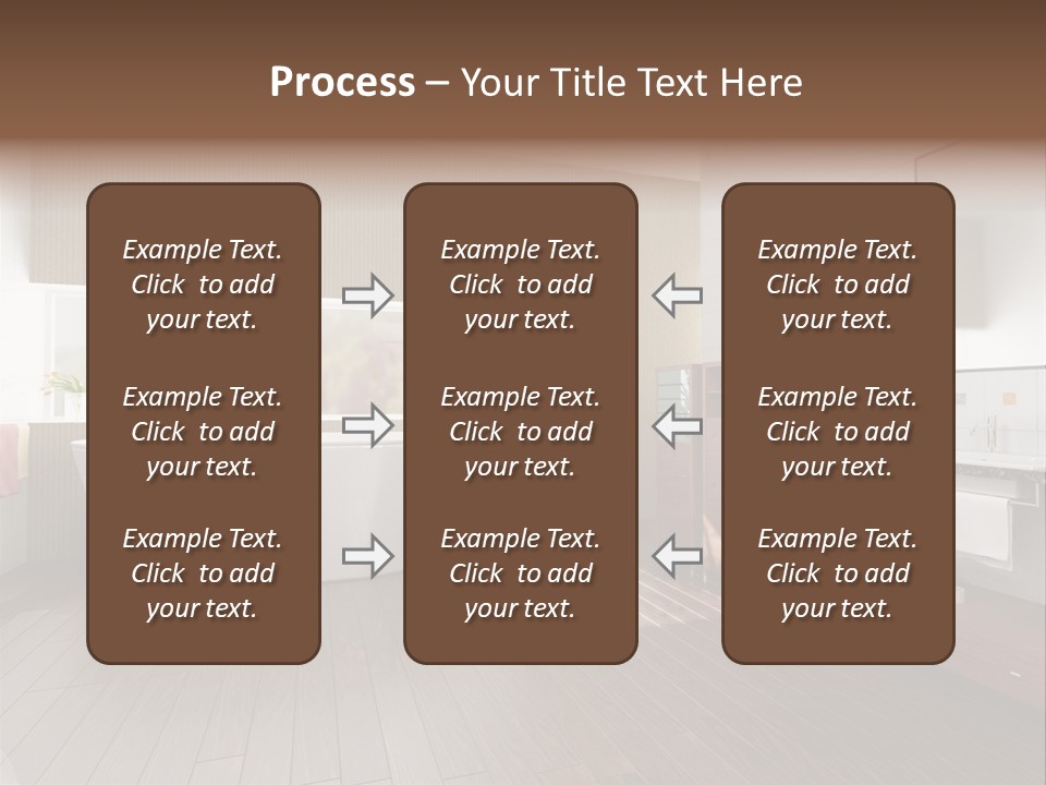 Modern Bathroom With A Tub (3D Rendering) PowerPoint Template