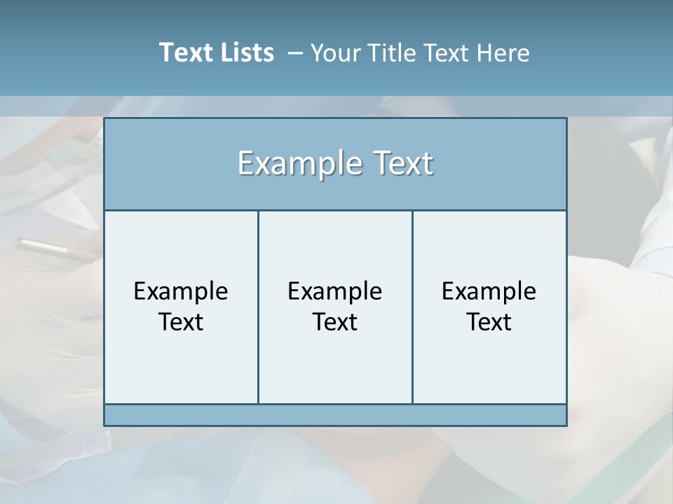 Image Of Young Lady With Dentist Over Her Checking Oral Cavity PowerPoint Template