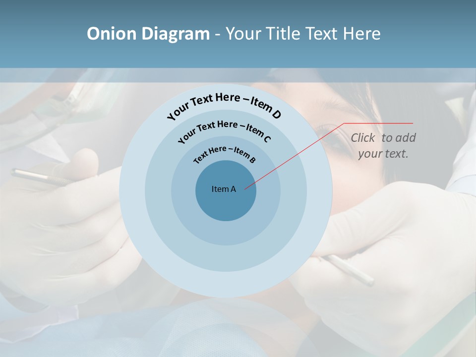 Image Of Young Lady With Dentist Over Her Checking Oral Cavity PowerPoint Template