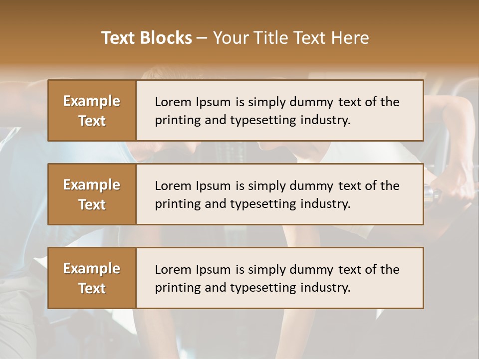 Couple In The Gym, Rivaling Each Other, Exercising With Dumbbells (Focus On The Faces) PowerPoint Template