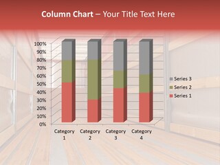 Interior View Of Empty Semi Truck Trailer PowerPoint Template