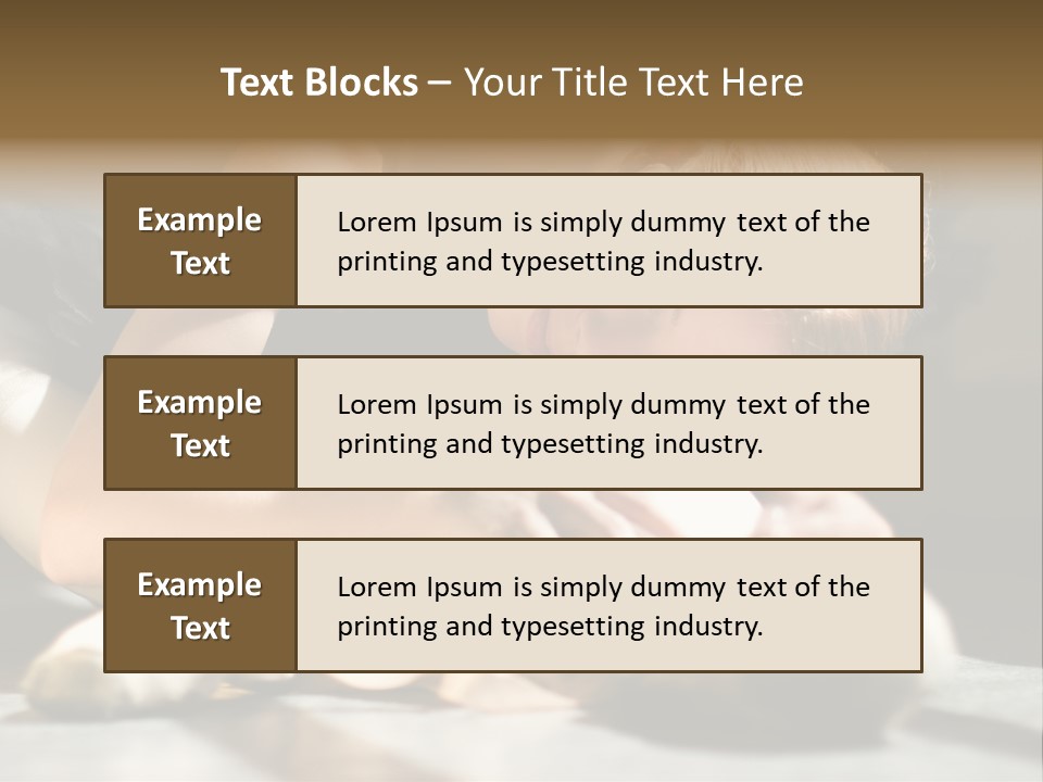 Young Ballerina Is Relaxing In Class Room PowerPoint Template