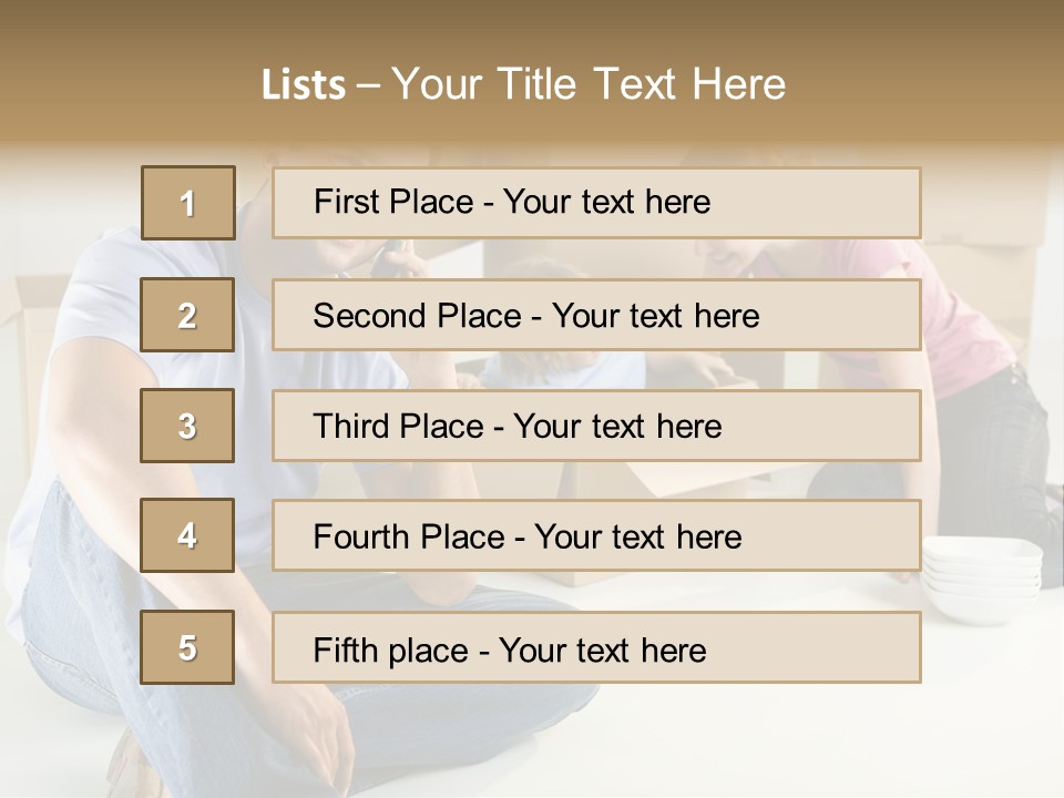 A Man Sitting On The Floor Talking On A Cell Phone PowerPoint Template