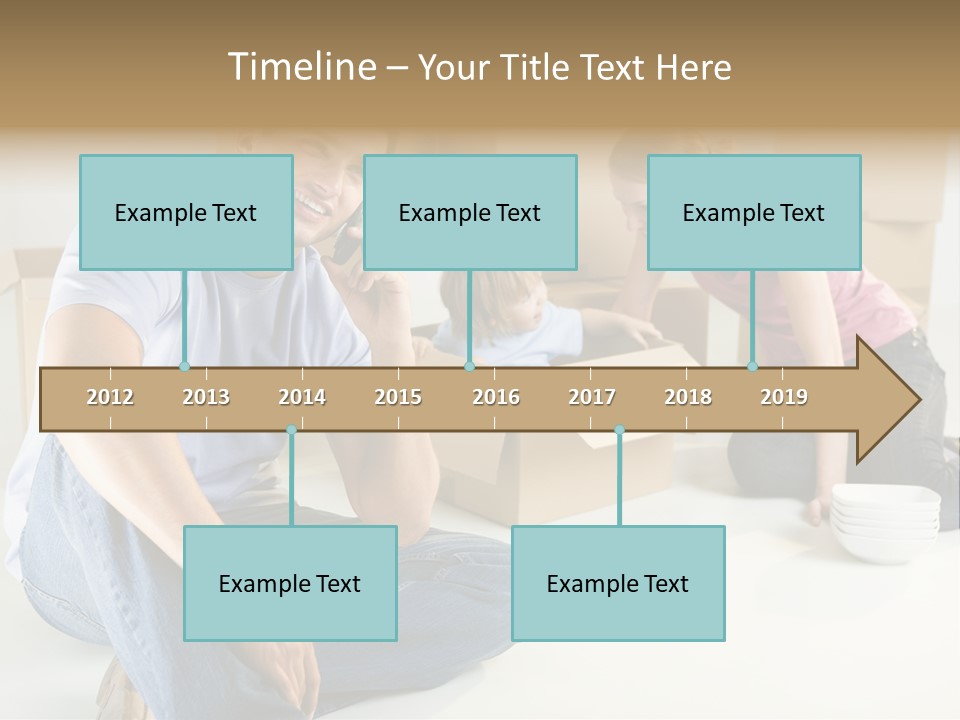 A Man Sitting On The Floor Talking On A Cell Phone PowerPoint Template