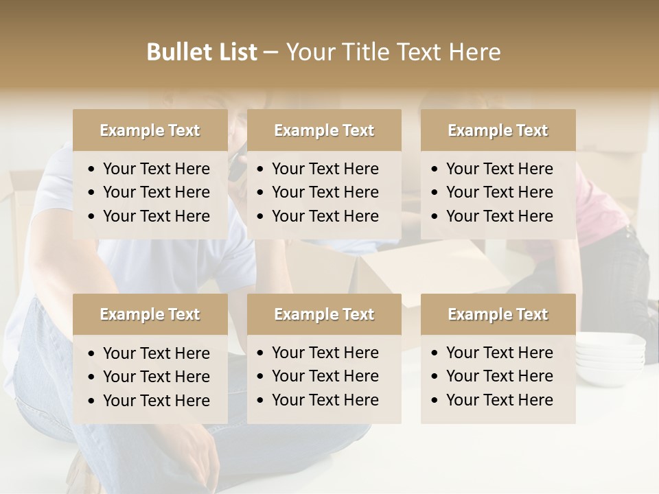 A Man Sitting On The Floor Talking On A Cell Phone PowerPoint Template