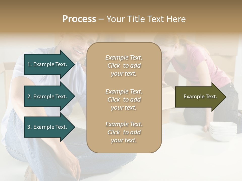 A Man Sitting On The Floor Talking On A Cell Phone PowerPoint Template