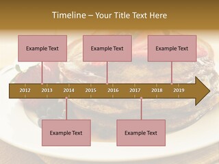 Stack Of Buckwheat Pancakes With Fresh Berries And Maple Syrup PowerPoint Template