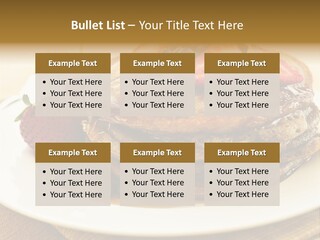 Stack Of Buckwheat Pancakes With Fresh Berries And Maple Syrup PowerPoint Template