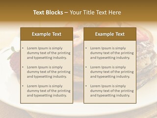 Stack Of Buckwheat Pancakes With Fresh Berries And Maple Syrup PowerPoint Template