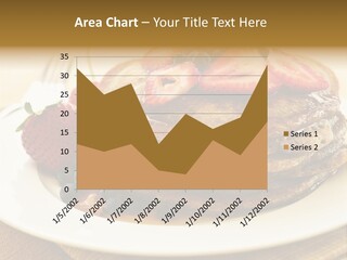 Stack Of Buckwheat Pancakes With Fresh Berries And Maple Syrup PowerPoint Template