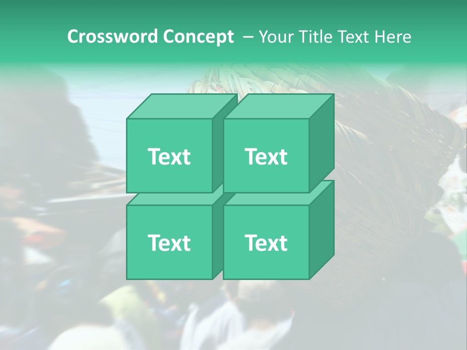 Detail Of The Head Of A Man Exiting From A Swimmingpool PowerPoint Template