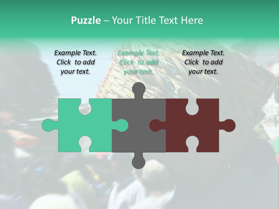 Detail Of The Head Of A Man Exiting From A Swimmingpool PowerPoint Template