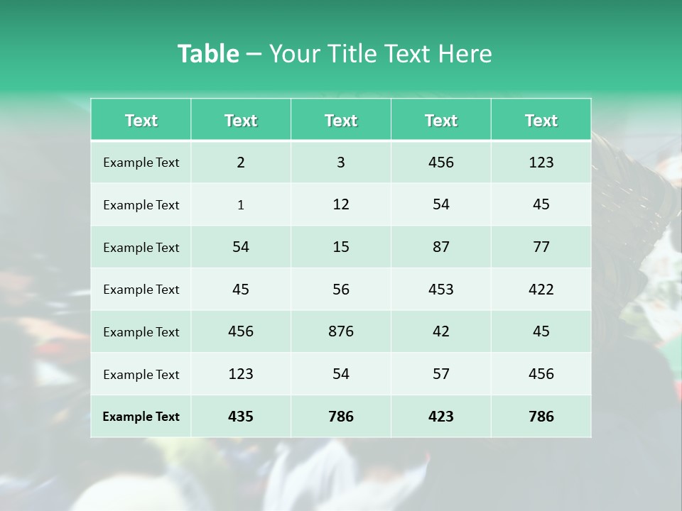 Detail Of The Head Of A Man Exiting From A Swimmingpool PowerPoint Template