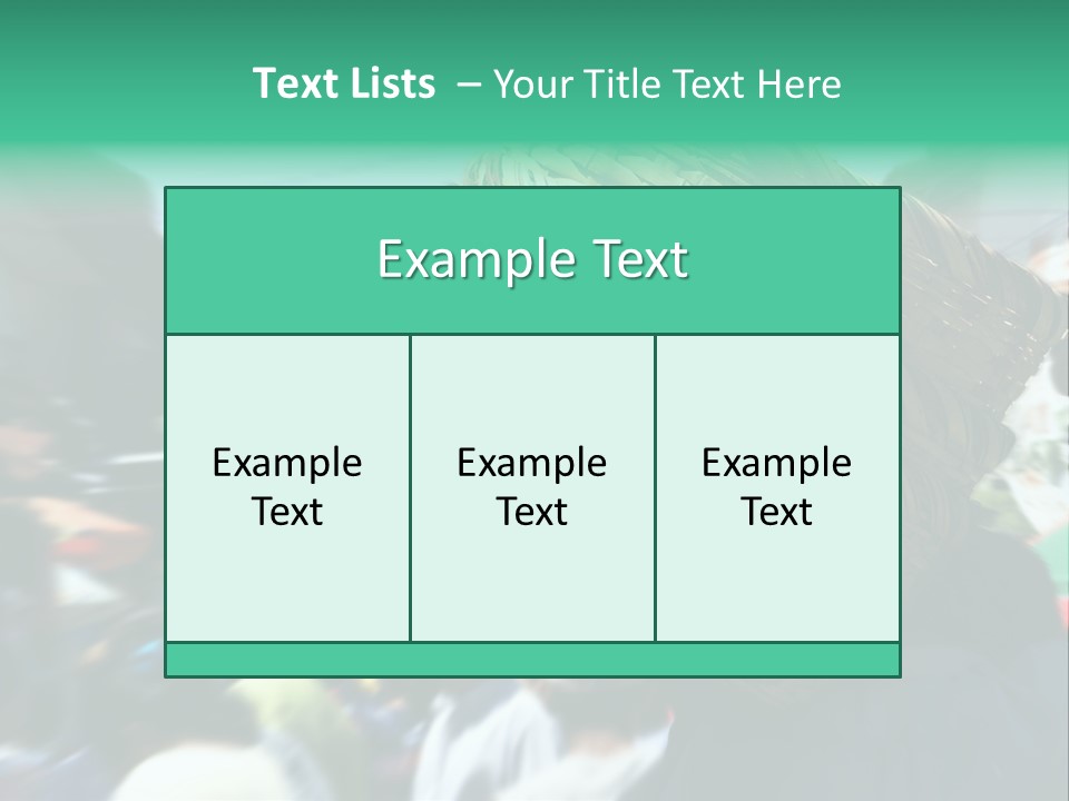 Detail Of The Head Of A Man Exiting From A Swimmingpool PowerPoint Template