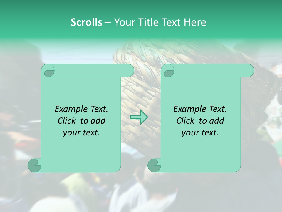 Detail Of The Head Of A Man Exiting From A Swimmingpool PowerPoint Template