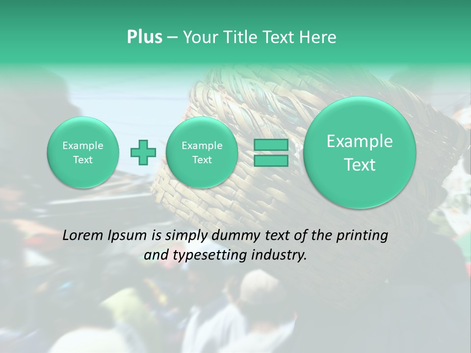 Detail Of The Head Of A Man Exiting From A Swimmingpool PowerPoint Template