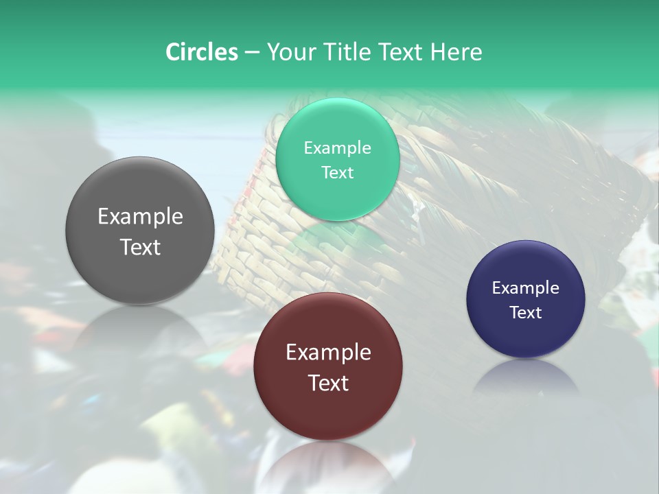 Detail Of The Head Of A Man Exiting From A Swimmingpool PowerPoint Template