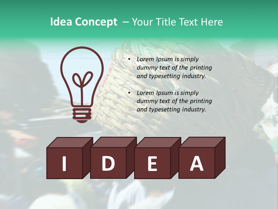 Detail Of The Head Of A Man Exiting From A Swimmingpool PowerPoint Template