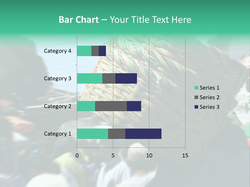 Detail Of The Head Of A Man Exiting From A Swimmingpool PowerPoint Template