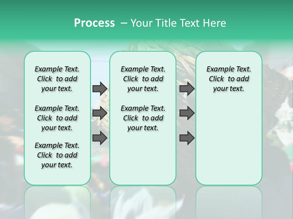 Detail Of The Head Of A Man Exiting From A Swimmingpool PowerPoint Template