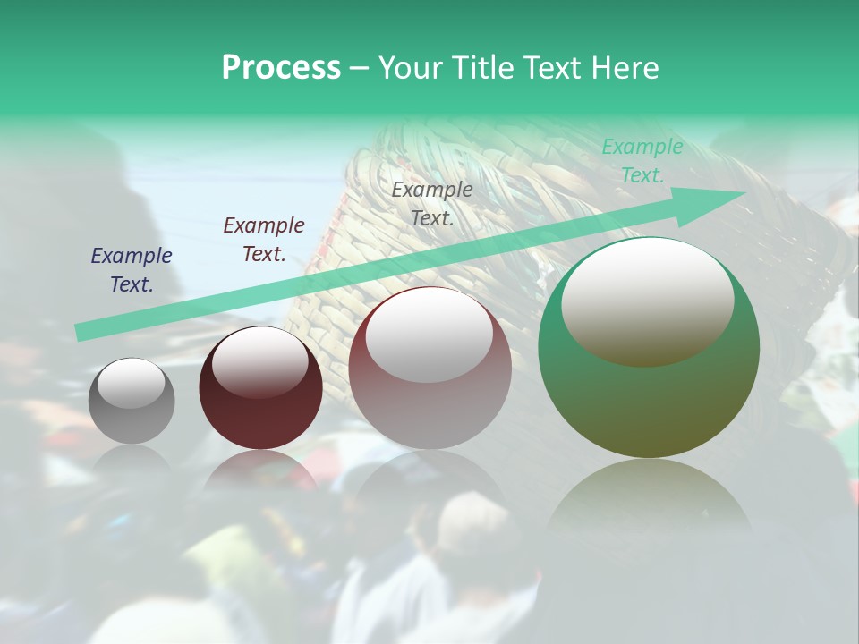 Detail Of The Head Of A Man Exiting From A Swimmingpool PowerPoint Template