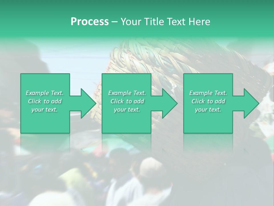 Detail Of The Head Of A Man Exiting From A Swimmingpool PowerPoint Template