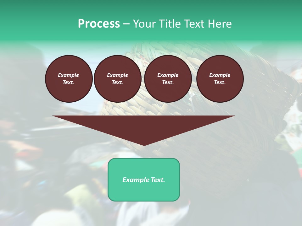 Detail Of The Head Of A Man Exiting From A Swimmingpool PowerPoint Template