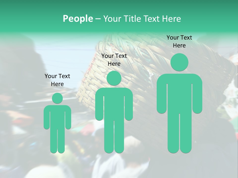 Detail Of The Head Of A Man Exiting From A Swimmingpool PowerPoint Template