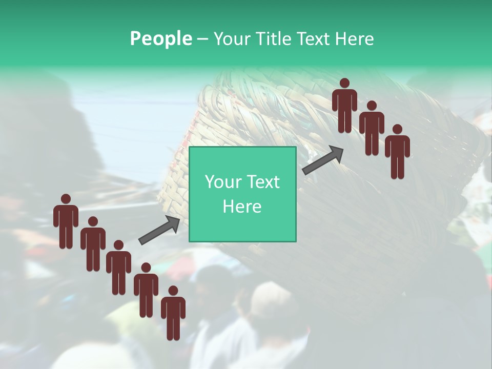 Detail Of The Head Of A Man Exiting From A Swimmingpool PowerPoint Template